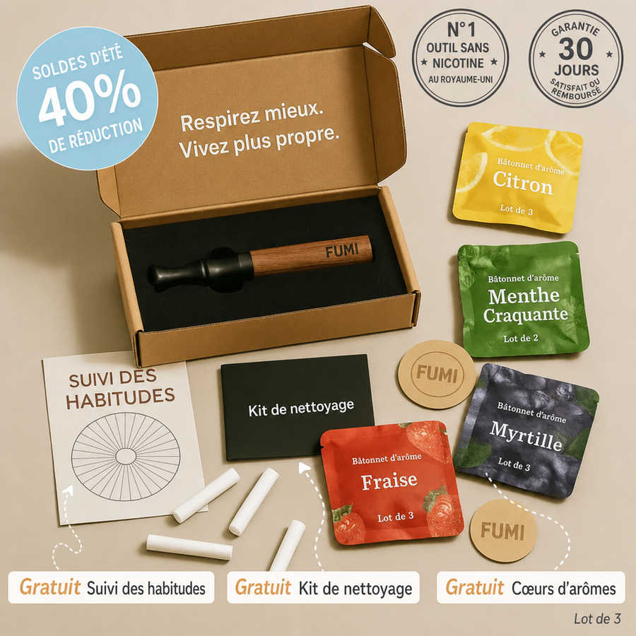 Pack FUMI complet, inhalateur et saveurs