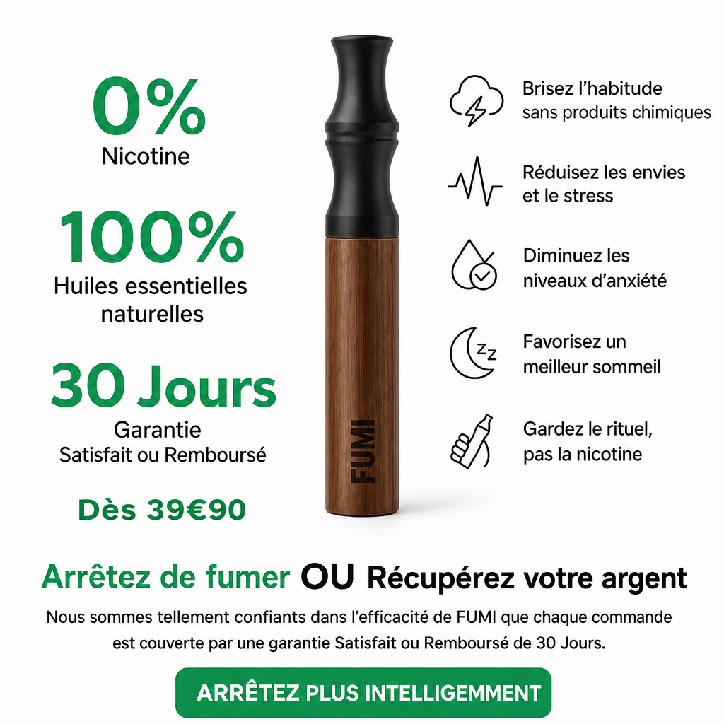 FUMI l'Inhalateur aromatique sans nicotine
